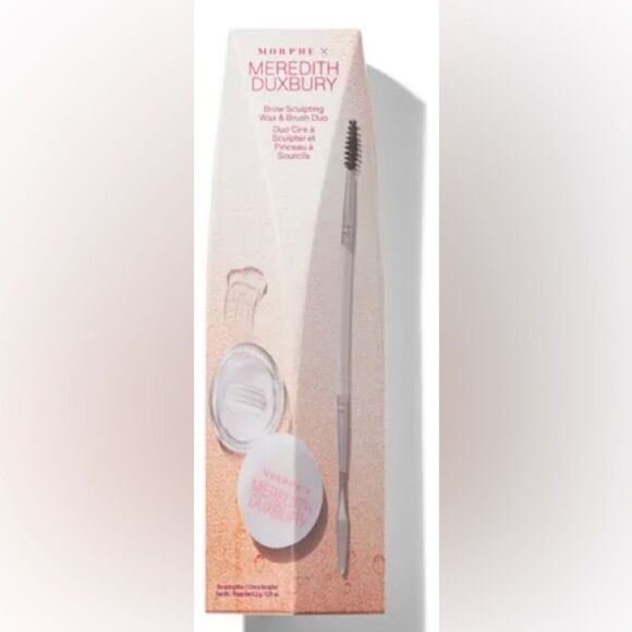 Morphe x Meredith Duxbury Brow Sculpting Wax Duo - Silver NEW - Picture 2 of 8
